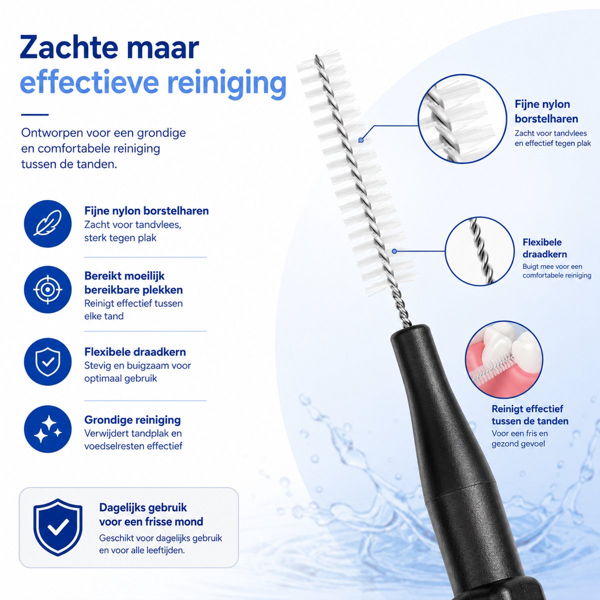 Dentect Interdentale Tandenstokers – 30 Stuks