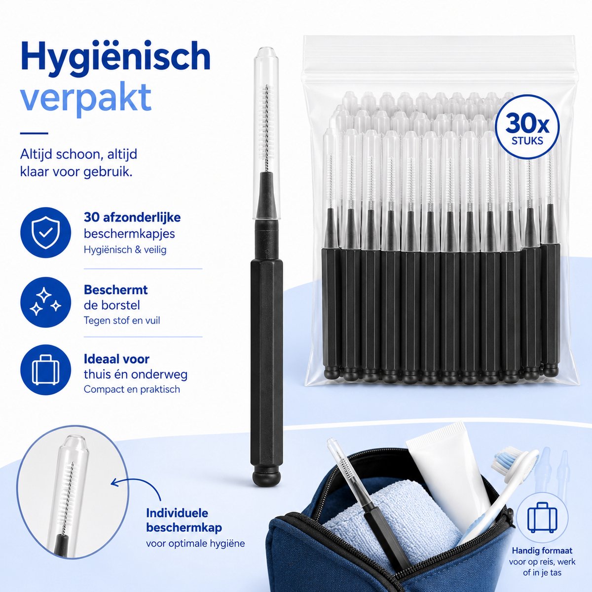 Dentect Interdentale Tandenstokers – 30 Stuks