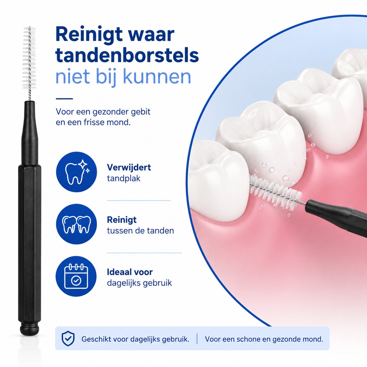 Dentect Interdentale Tandenstokers – 30 Stuks