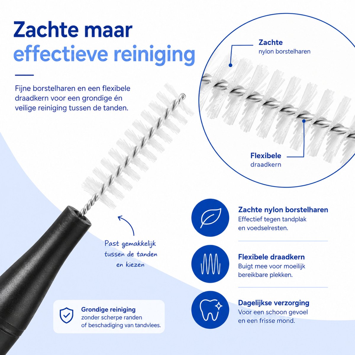 Dentect Interdentale Tandenstokers – 30 Stuks