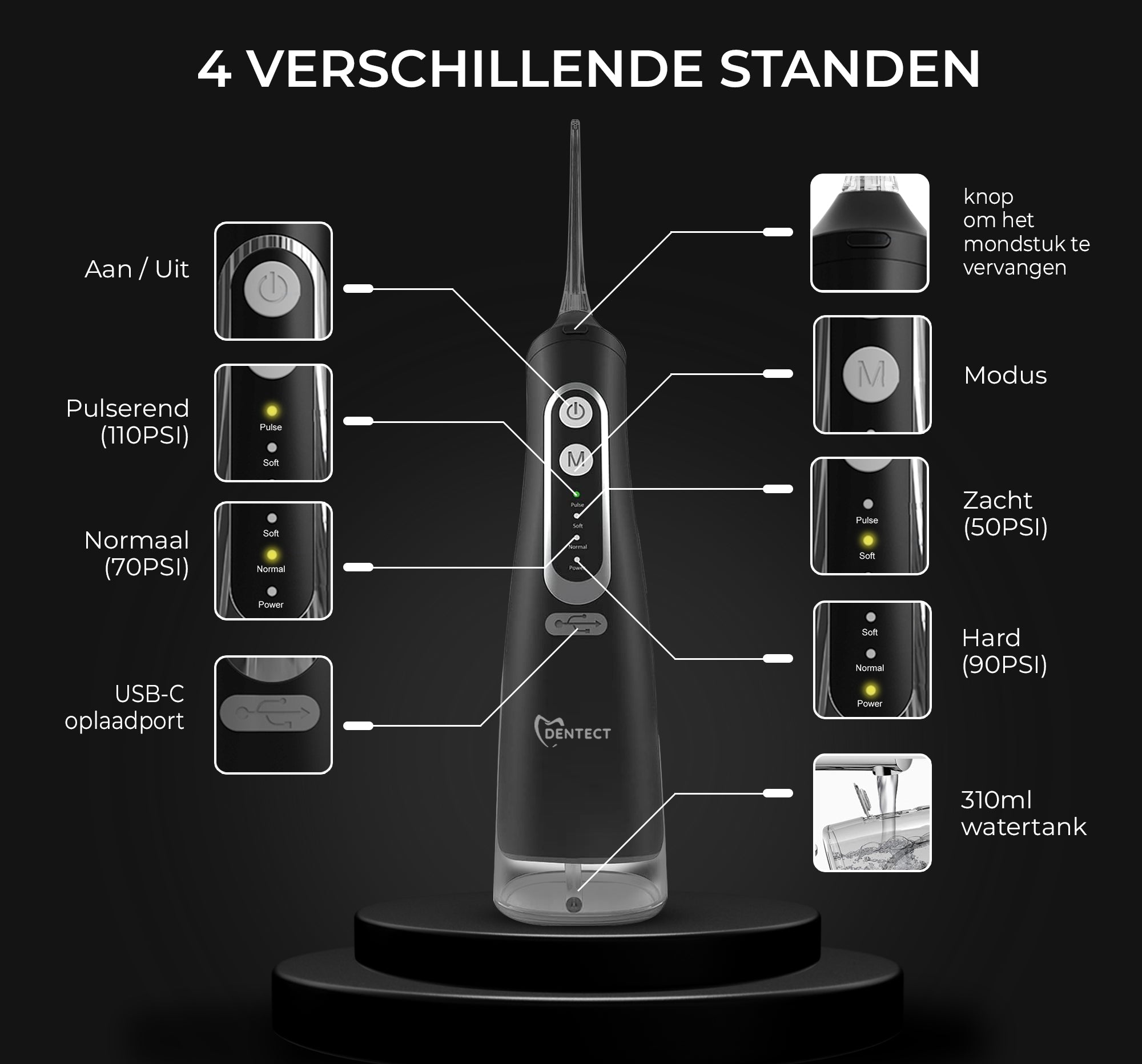 Dentect Waterflosser W300