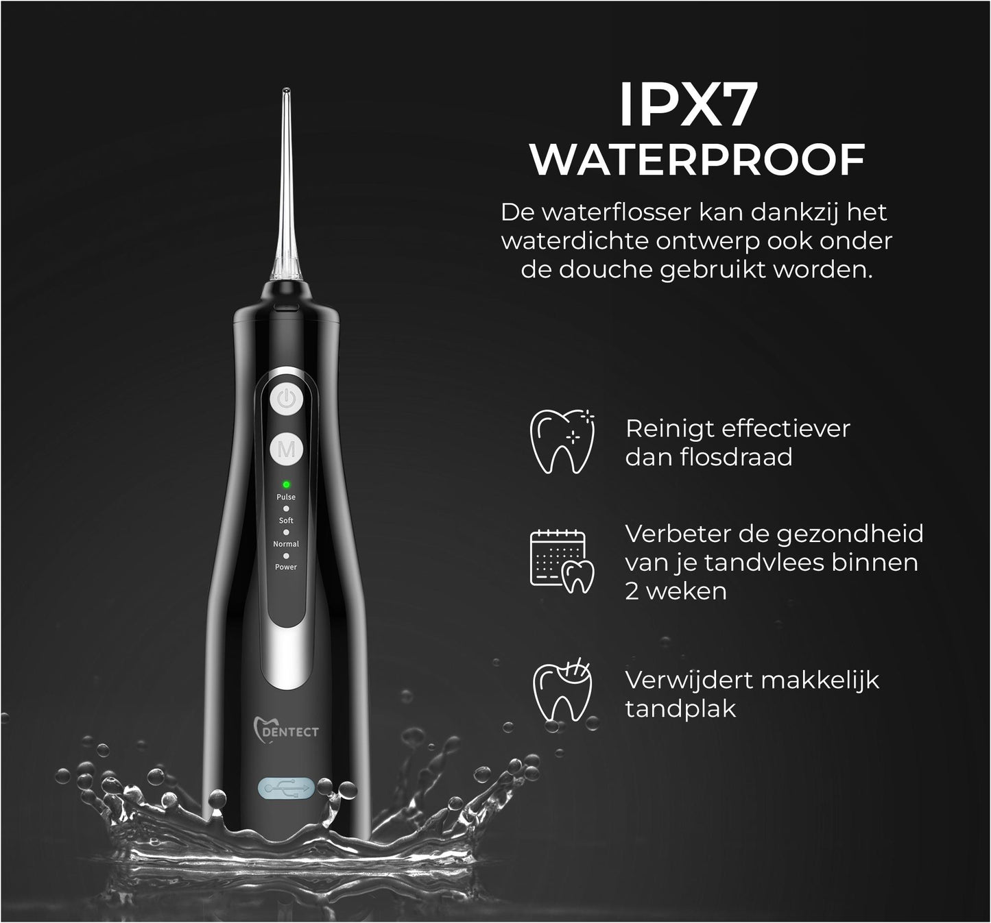 Waterflosser Dentect W500