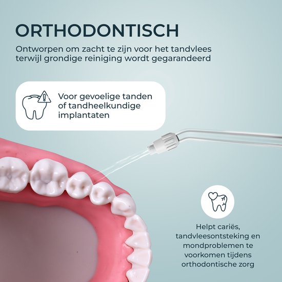 Waterflosser Opzetstukjes Dentect - Siliconen top
