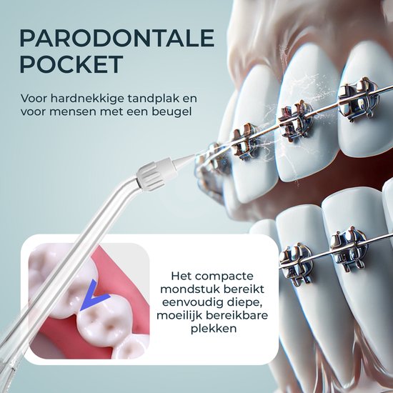Waterflosser Opzetstukjes Dentect - Siliconen top