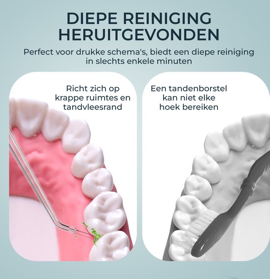 Waterflosser Opzetstukjes Dentect - Siliconen top
