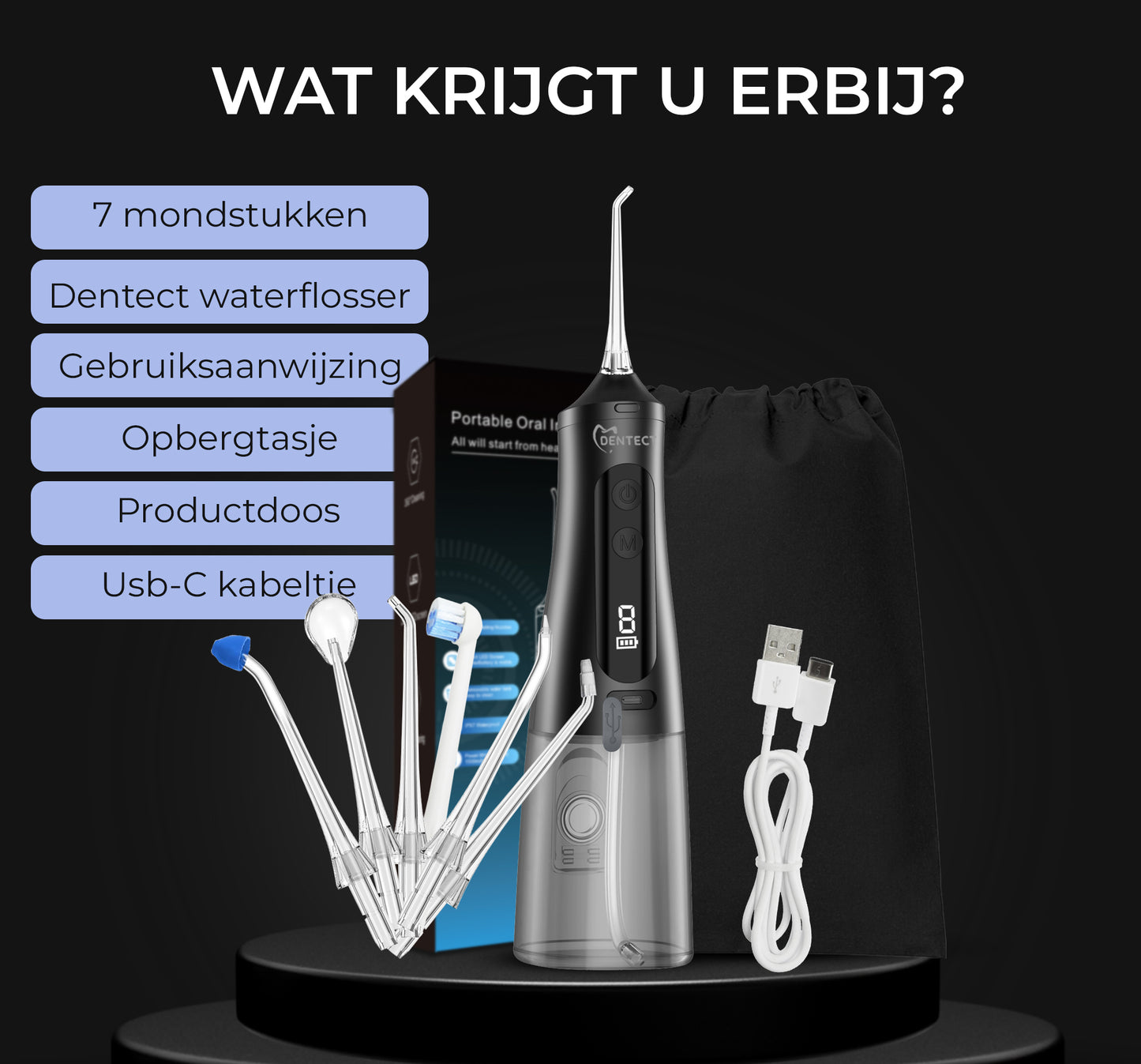 Dentect waterflosser W2000