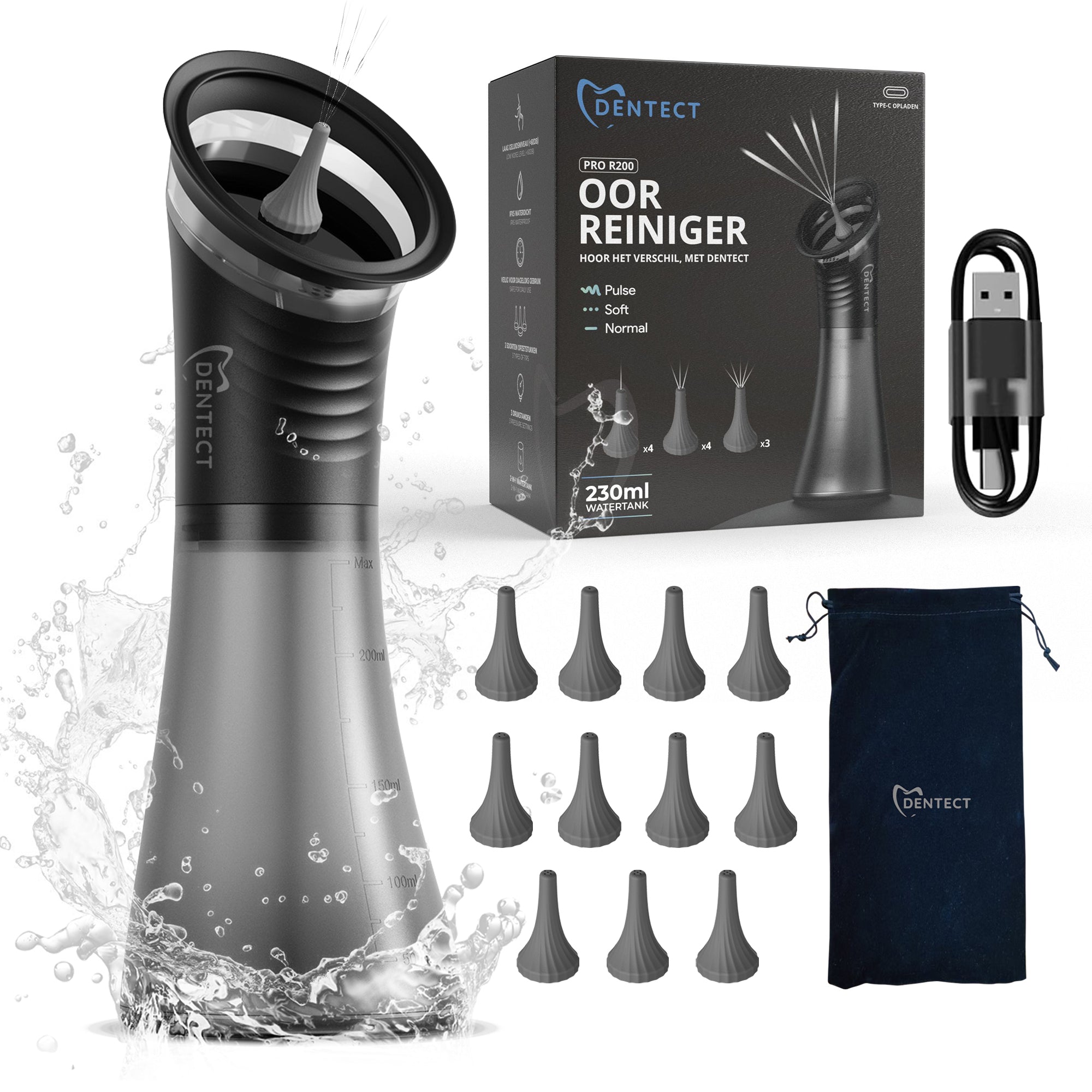 Oorsmeer verwijderaar Dentect - Oorreiniger - Oorspuit - Oor schoonmaken - Oordouche