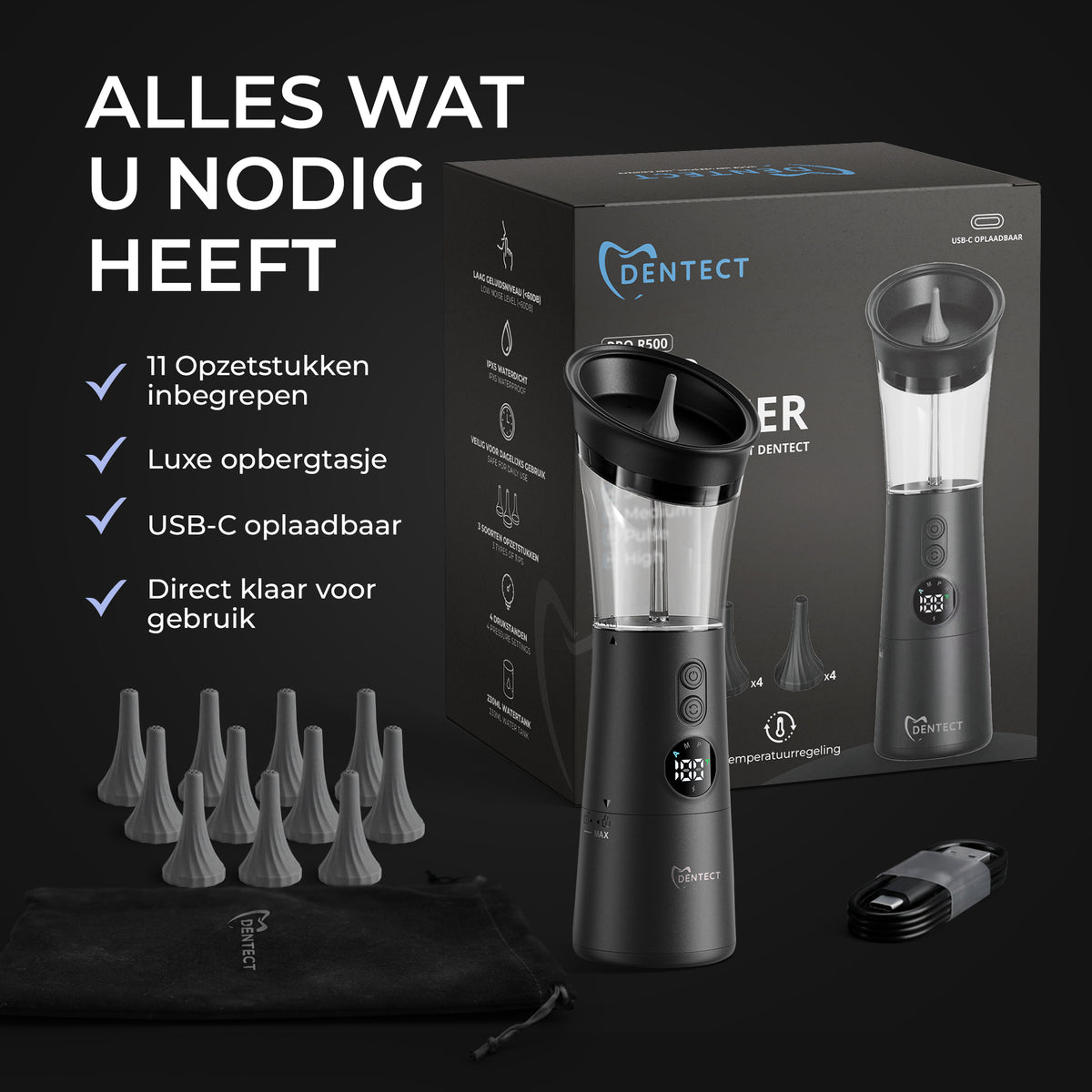 Dentect Oorreiniger Pro R500