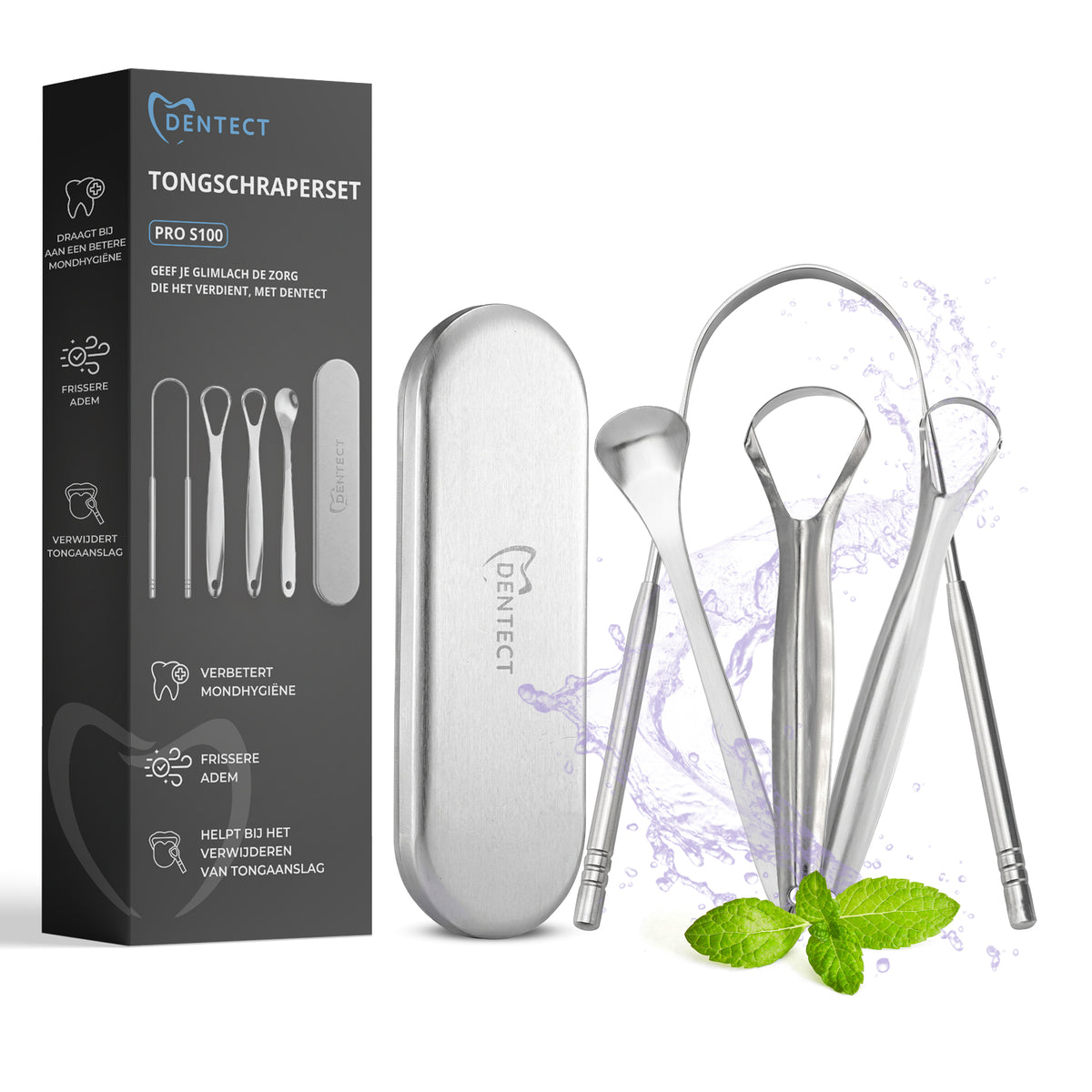 Dentect Tongschraper Set