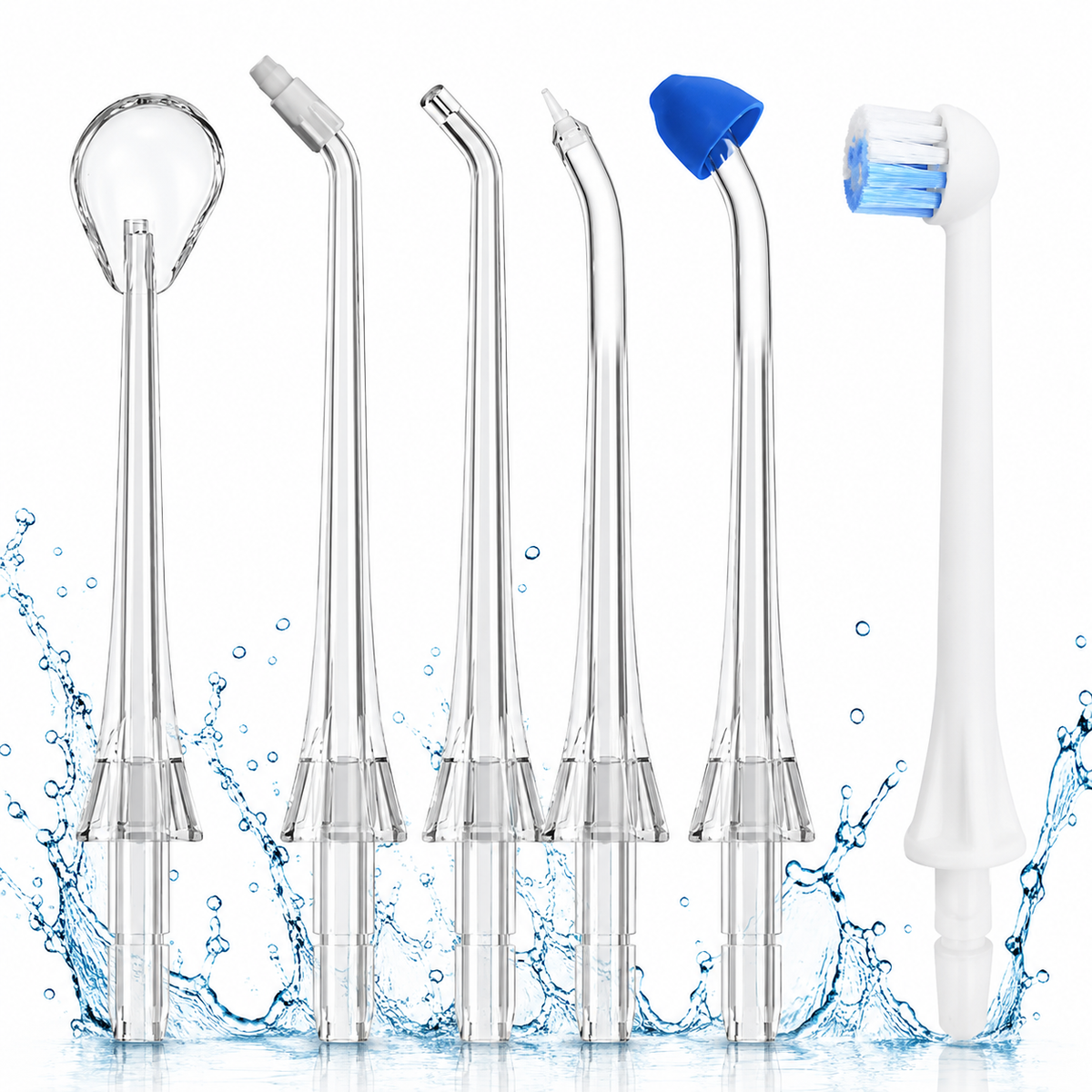 Waterflosser Opzetstukjes Dentect - 6 in 1