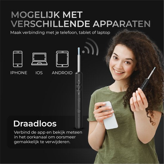 Dentect Oorsmeerverwijderaar met Camera