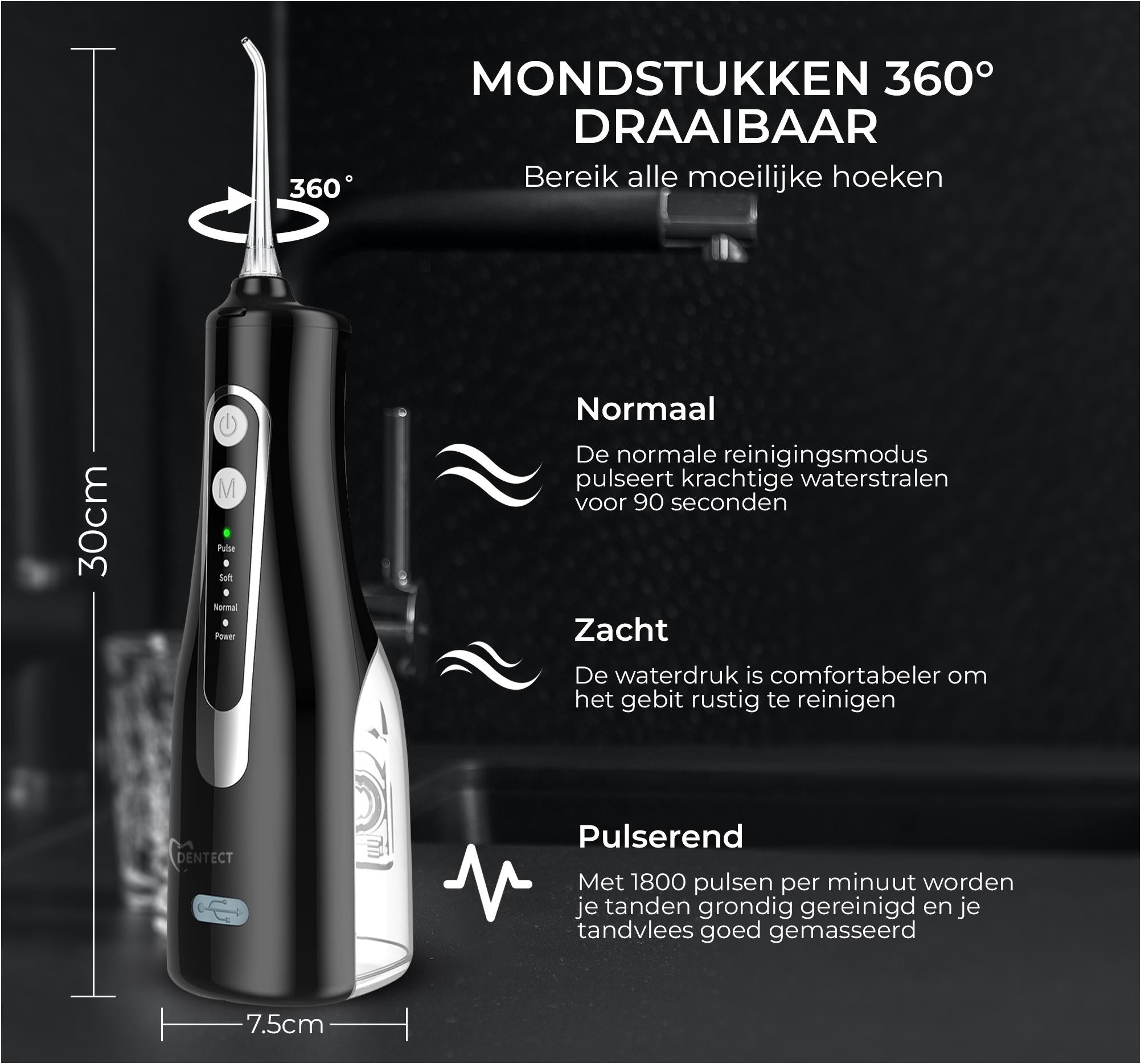 Waterflosser Dentect W500